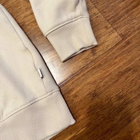 VANS Boxed In Grunge BFF Hoodie light tan, cream, w/ tie dye details. Size Small - Picture 7 of 12